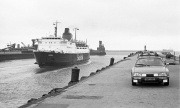 Incoming ferry