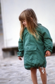 Small girl on the beach