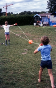 Ball on a string game