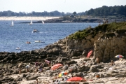 Benodet harbour from Letty rocks