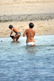 Wading across Letty