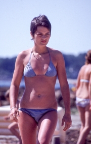 Blue bikini