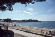 Benidet sea front, towards Pointe St Gilles