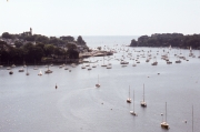 Benodet harbour from the bridge