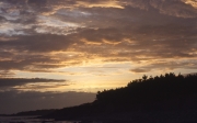 Sunset over Pointe St Gilles