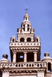 Ornate church tower