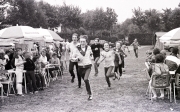 Kid&apos;s race at Eurocamp barbecue