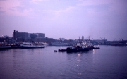Early morning arrival at Portsmouth