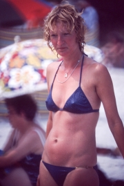Lady in bikini