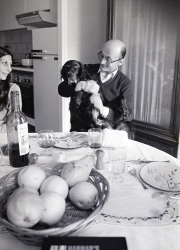 Marie-Claire and Georges, plus chien