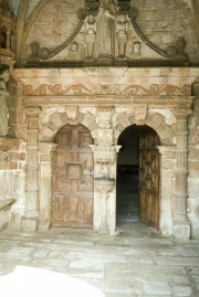 Guimiliau church doorway