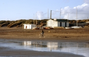 Beach and huts