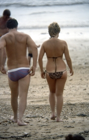 Animal print bikini