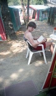Simon reading