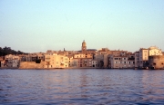 St Tropez old town from the sea