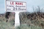 Le Mans road sign
