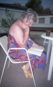 Greta reading
