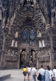 Sagrada Familia - the old front