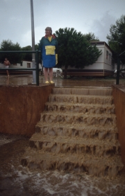 Floods in the campsite