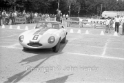 Scrutineering - #6 Jaguar E-Type 2A Prototype (Dan Gurney and Walt Hansgen)