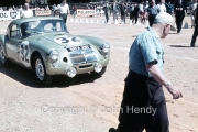 Scrutineering - #32 MG-A Twin Cam 1800cc (Ted Lund and Colin Escott)