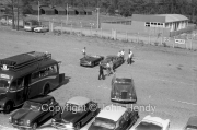 Cars in pits park