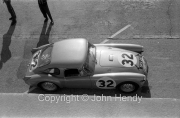 Qualifying - #32 MG-A Twin Cam 1800cc (Bob Olthoff and Ted Lund) in the pits