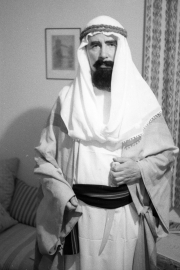 Dad in fancy dress