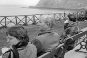 Sue, Mum and Dad at Scarborough
