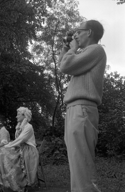 John photographing a Masque Theatre rehearsal