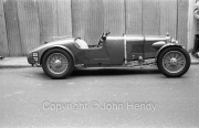 1933 Aston Martin Le Mans 1.5 litre, 2 seater. Registration GX72, chassis  E2/205
