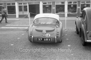 Austin Healey 3000 at the Air Bridge car park.