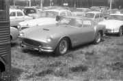 Ferrari in car park