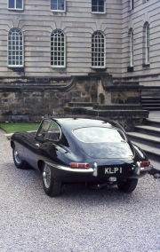 E-Type Jaguar 4.2 at Castle Howard