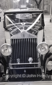 Rolls-Royce at a wedding