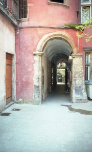Alleyway near the Pink Tower