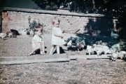 John and Sue at a farm