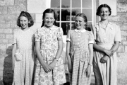 Group of girls, with Sue