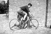 Friend on his bike