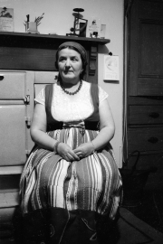 Katie in fancy dress