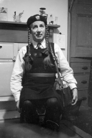 Bernard in fancy dress