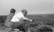 Dad and Sue on the moors