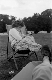 Greta reading