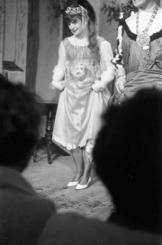Greta onstage