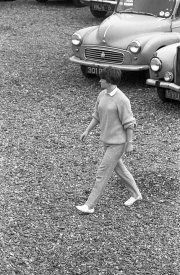 Greta walking