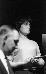 Greta with a gun, Masque Theatre