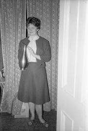Greta with jug