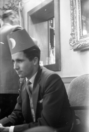 Bob Blowes in fez