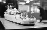 Model of HMS Devonshire (D02)