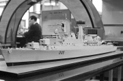 Model of HMS Devonshire (D02)